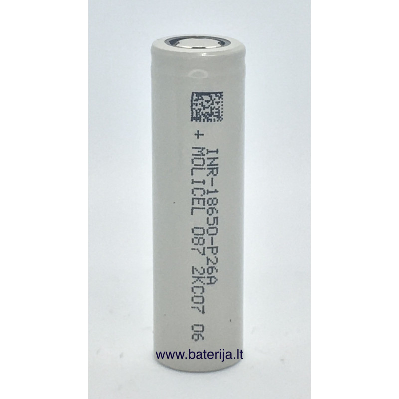 Molicel INR18650 P26A 2600mAh