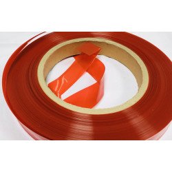 PVC Terminė plėvelė 25 mm raudona