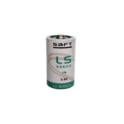 Saft LS20 Ličio baterija  LS33600 STD 3,6V | baterija.lt 2