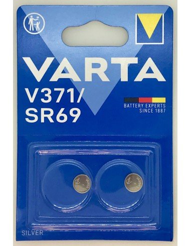 Varta 371 SR69 sidabrinė baterija | baterija.lt