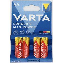 Varta MAX TECH LR6 AA baterijos 1,5V 4 vnt. 4706 | baterija.lt