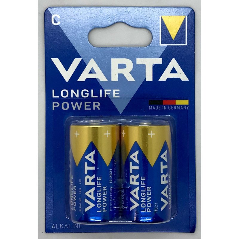 VARTA LR14 C tipo šarminės baterijos 1.5V, 1 vnt. | baterija.lt
