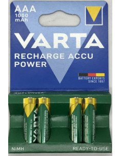 Varta Accu 5703 AAA 1000mAh (4 pcs) | baterija.lt