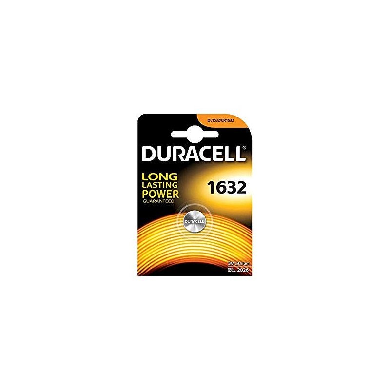 Duracell CR1632 (DL1632) 3V Lithium Battery, 1 pc | baterija.lt
