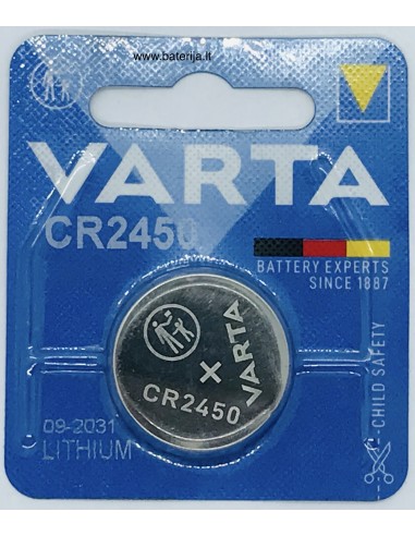 Varta lithium battery CR2450 - Batteries 