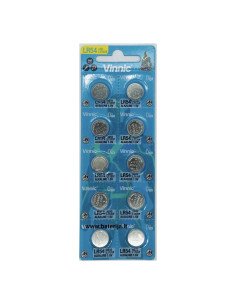 Vinnic L1131F AG10 LR54 1,5 V šarminė sagos formos baterija | baterija.lt