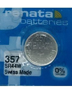 Renata 357 / 303 Battery 1.55V (SR44, AG13, LR44) | baterija.lt