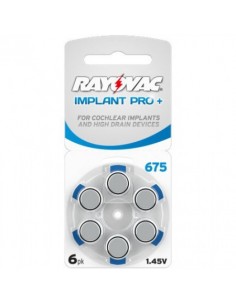 Rayovac battery 675 implant