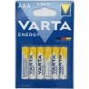 VARTA Energy AAA baterijos 1,5V LR03 6 vnt.  | baterija.lt