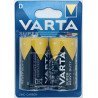 Varta Zink R20 (D size) Zinc-Carbon Battery 1.5V (2-Pack) | baterija.lt