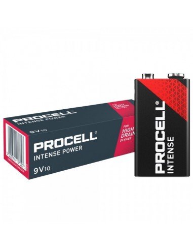 Procell Intense Power PX1604 9V Alkaline Battery (6LR61) | baterija.lt