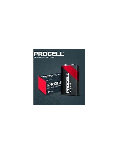 Procell Intense Power PX1604 9V Alkaline Battery (6LR61) | baterija.lt