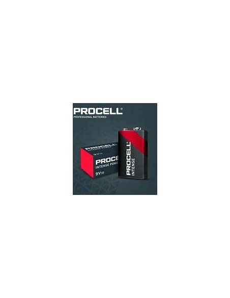 Procell Intense Power PX1604 9V Alkaline Battery (6LR61) | baterija.lt