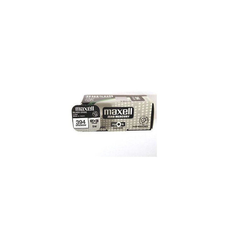 Maxell 394 380 SR936SW silver oxide battery | baterija.lt