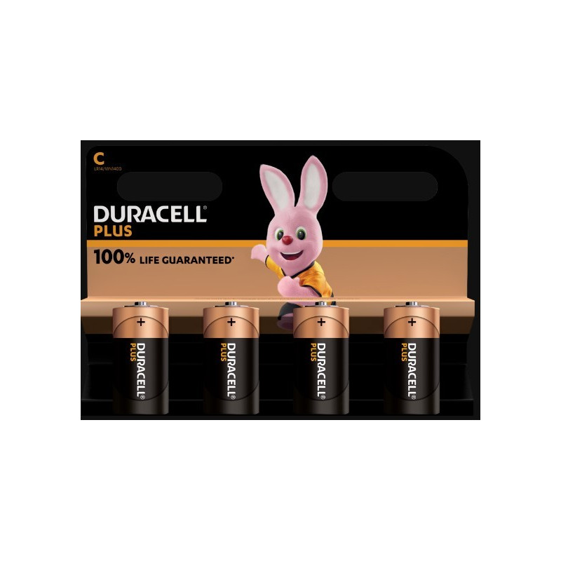 Duracell Plus 100% LR14 (4psc)