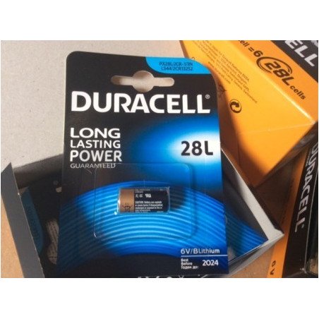 Duracell 2CR1/3N 6V Ličio Baterija (PX28L, 28L) – baterija.lt
