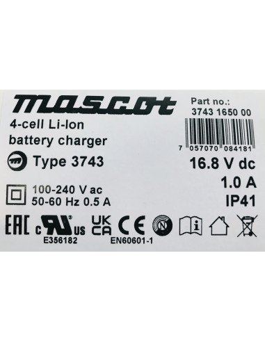 Mascot 4 Cell Li-Ion Charger with PCM/BMS Support | baterija.lt