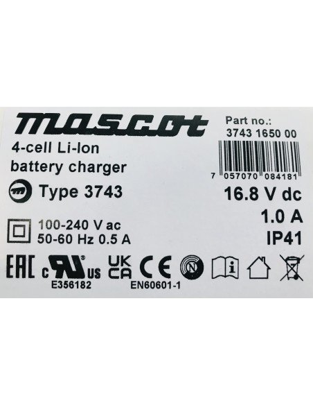 Mascot 4 Cell Li-Ion Charger with PCM/BMS Support | baterija.lt