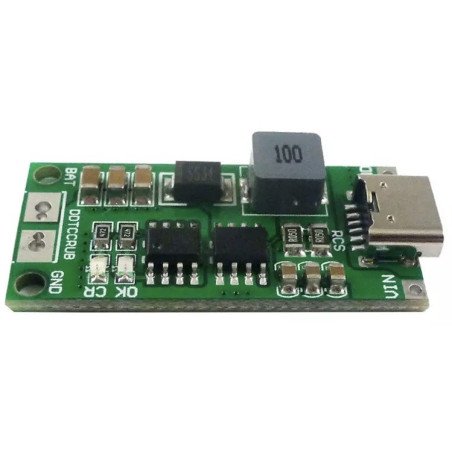 4S Li-Ion USB-C įkrovimo modulis 5V su indikacija | baterija.lt