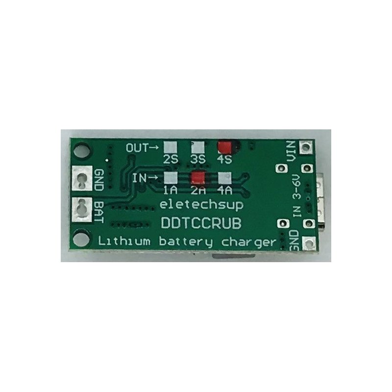4S Li-Ion USB-C Charging Module 5V with Indicator | baterija.lt