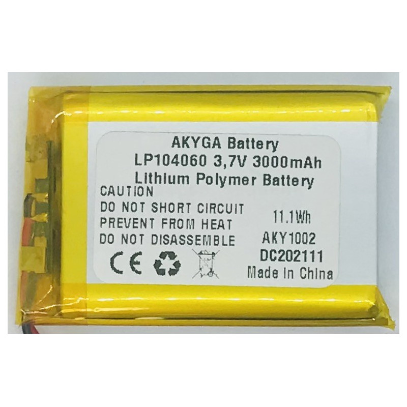 Li-pol battery (104060 ) 3000mAh 3,7V