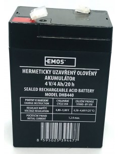 EMOS AGM akumuliatorius 4V 4Ah
