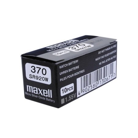 Maxell 370 SR921W battery | baterija.lt