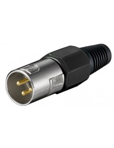 XLR 3 pole connector/male