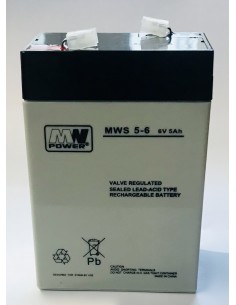 MW Power battery 6V  5Ah