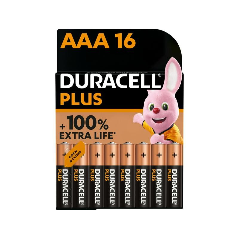 Duracell Plus 100% LR3 (16psc)