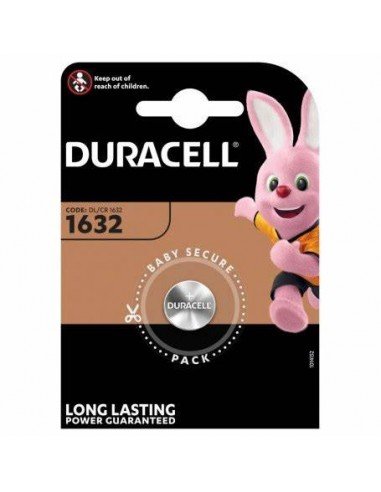 Duracell CR1632 (DL1632) 3V Lithium Battery, 1 pc | baterija.lt