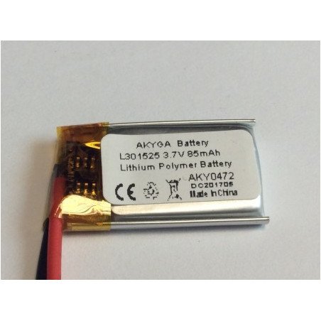 Akyga Li-polymer battery 3.7 V  baterija.lt