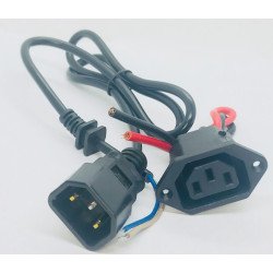 GX connector with wires M/F | baterija.lt 2
