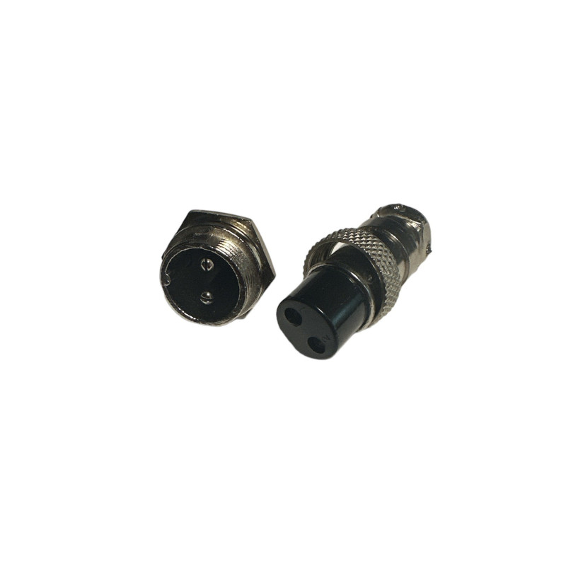 XLR2 pole connector M/F