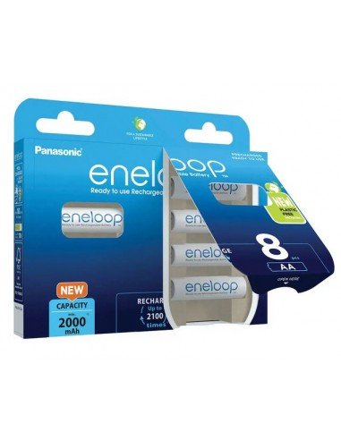 Panasonic Eneloop AA 2000mAh akumuliatorius (1 vnt) | baterija.lt