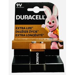 Duracell Extra Life 6LR61 MN1604 9V šarminė baterija | baterija.lt