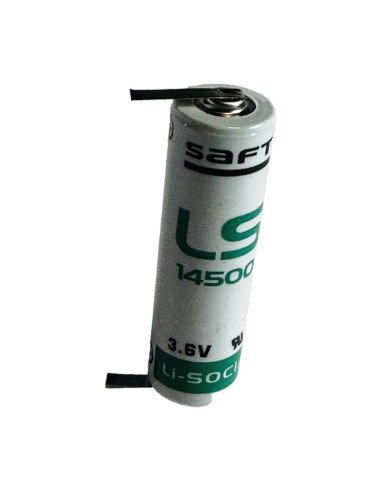 Saft LS14500 lithium battery 3.6 V AA with U tags | baterija.lt