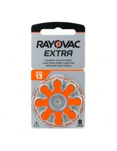 Rayovac Extra 13 (PR48) Hearing Aid Batteries (8 Pack) | baterija.lt