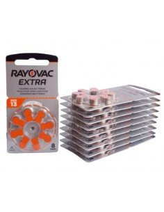 Rayovac Extra 13 (PR48) Hearing Aid Batteries (8 Pack) | baterija.lt 2