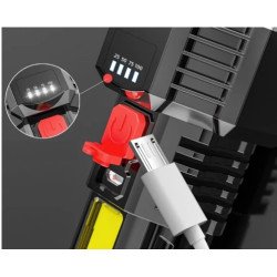 Prožektorius su 5 LED COB  (zd2423) | baterija.lt 2