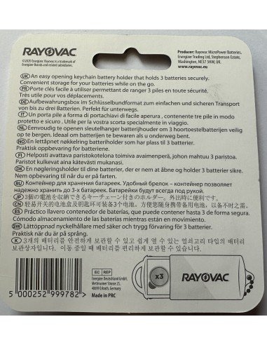 Rayovac battery holder - box | baterija.lt